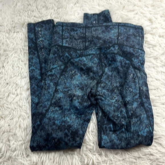 Lululemon Fast And Free 7/8 Tight Fairisle Multi Black - Picture 4 of 6